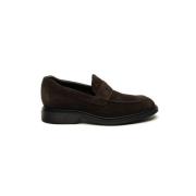 Hogan Bruna platta mockaskor Brown, Herr