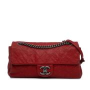 Chanel Vintage Pre-owned Laeder chanel-vskor Red, Dam