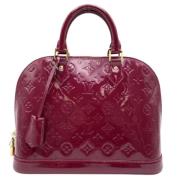 Louis Vuitton Vintage Pre-owned Tyg louis-vuitton-vskor Red, Dam