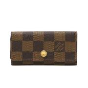 Louis Vuitton Vintage Pre-owned Plast nyckelhllare Brown, Dam