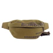 Burberry Vintage Pre-owned Canvas crossbodyvskor Brown, Dam