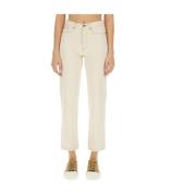 A.p.c. Bomullsjeans Tillverkad i Tunisien Beige, Dam