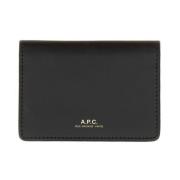 A.p.c. Horizon Korthållare med Interna Fack Black, Dam