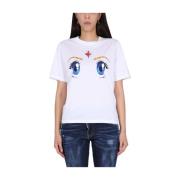 Dsquared2 Sailor Moon Print T-shirt White, Dam