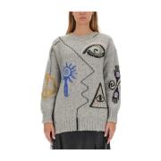 Stella McCartney Bomull Komfort Fit Konstskjorta Gray, Dam