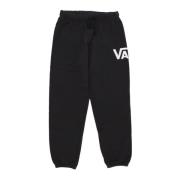 Vans Lättvikts Svarta Sweatpants Elastisk Botten Black, Dam