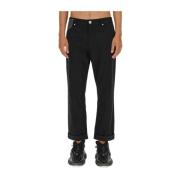 Balmain Denim Regular Fit Jeans Black, Herr