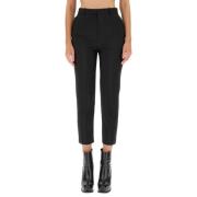 Alexander McQueen Cigarette Pants med dragkedja Black, Dam