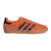 Adidas Originals Retro Gazelle Indoor Sneaker Orange/Black/Gum Orange,...