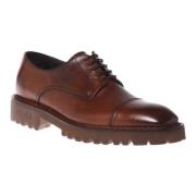 Baldinini Lace-ups in leather Brown, Herr