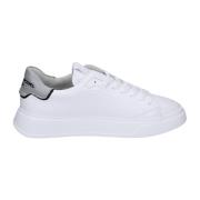 Philippe Model Läder Herr Sneakers Snygga Skor White, Herr