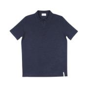 Brooksfield Navy Blue Polo Shirt Blue, Herr