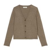 Marc O'Polo Cardigan slim Brown, Dam