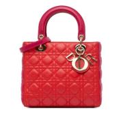 Dior Vintage Pre-owned Laeder dior-vskor Red, Dam