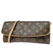 Louis Vuitton Vintage Pre-owned Canvas louis-vuitton-vskor Brown, Dam