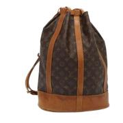 Louis Vuitton Vintage Pre-owned Canvas louis-vuitton-vskor Brown, Dam