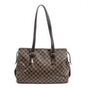 Louis Vuitton Vintage Pre-owned Canvas handvskor Brown, Dam