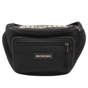 Balenciaga Vintage Pre-owned Canvas balenciaga-vskor Black, Dam