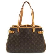 Louis Vuitton Vintage Pre-owned Tyg louis-vuitton-vskor Brown, Dam