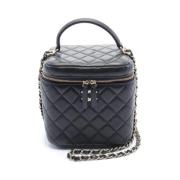 Chanel Vintage Pre-owned Laeder handvskor Black, Dam