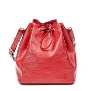 Louis Vuitton Vintage Pre-owned Laeder axelremsvskor Red, Dam