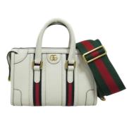 Gucci Vintage Pre-owned Laeder gucci-vskor White, Dam