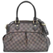 Louis Vuitton Vintage Pre-owned Canvas louis-vuitton-vskor Brown, Dam