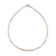 Tiffany & Co. Pre-owned Pre-owned Silver halsband Gray, Herr