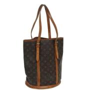 Louis Vuitton Vintage Pre-owned Canvas louis-vuitton-vskor Brown, Dam