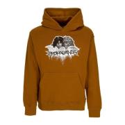 Propaganda Brun Hoodie med Känguruficka Brown, Herr