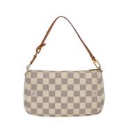 Louis Vuitton Vintage Pre-owned Canvas louis-vuitton-vskor Beige, Dam