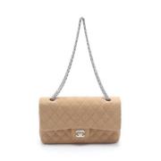 Chanel Vintage Pre-owned Bomull chanel-vskor Beige, Dam