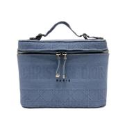 Dior Vintage Pre-owned Tyg dior-vskor Blue, Dam