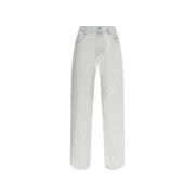 Marc Jacobs Monogrammärkta jeans Blue, Dam