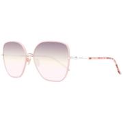 Scotch & Soda Rosa Butterfly Solglasögon Gradient Linser Pink, Unisex