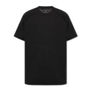 Y-3 T-shirt med logopatch Black, Herr