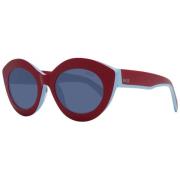 Emilio Pucci Röda Cat Eye Solglasögon Red, Unisex