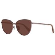 Max Mara Bronze Cat Eye Solglasögon Brown, Unisex