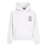 Carhartt Wip Sonic Silver Huva Herr Hoodie White, Herr