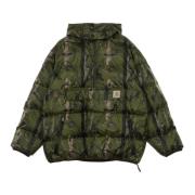 Carhartt Wip Herr Camo Anorak Dunjacka Green, Herr