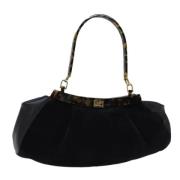 Salvatore Ferragamo Pre-owned Pre-owned Mocka axelremsvskor Black, Dam