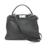 Fendi Vintage Pre-owned Laeder fendi-vskor Gray, Dam