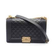 Chanel Vintage Pre-owned Laeder chanel-vskor Black, Dam