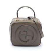 Gucci Vintage Pre-owned Laeder gucci-vskor Brown, Dam