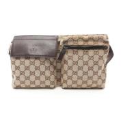 Gucci Vintage Pre-owned Laeder gucci-vskor Beige, Dam