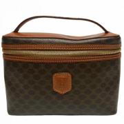 Celine Vintage Pre-owned Plast handvskor Brown, Dam