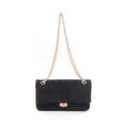 Chanel Vintage Pre-owned Tyg chanel-vskor Black, Dam