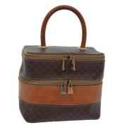 Celine Vintage Pre-owned Laeder handvskor Brown, Dam