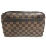 Louis Vuitton Vintage Pre-owned Tyg louis-vuitton-vskor Brown, Herr