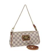 Louis Vuitton Vintage Pre-owned Canvas louis-vuitton-vskor White, Dam